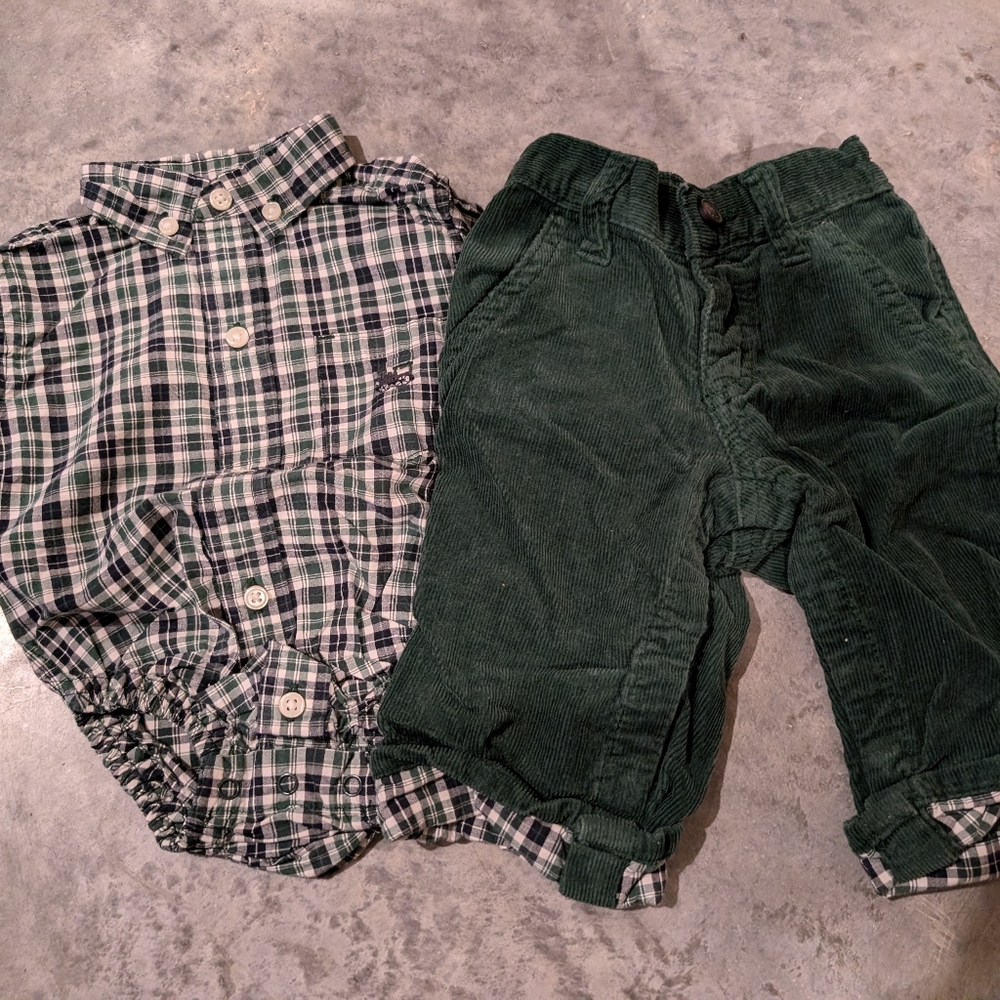Multi sized boy Gymboree sets